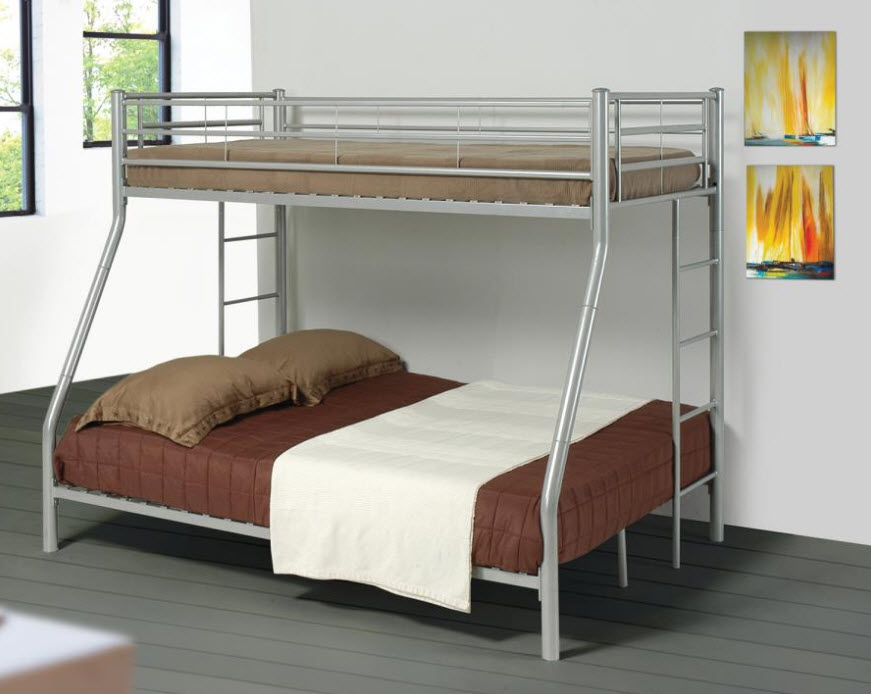 Silver T/F Bunk Bed