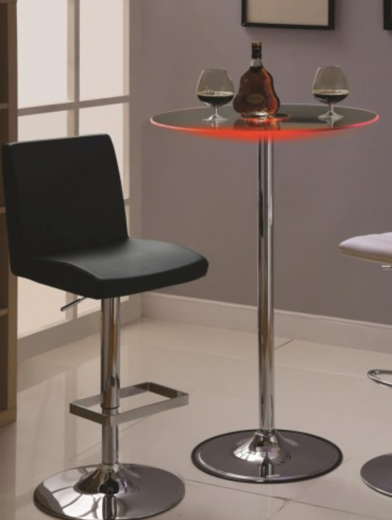 Bar Table Set With Red LED