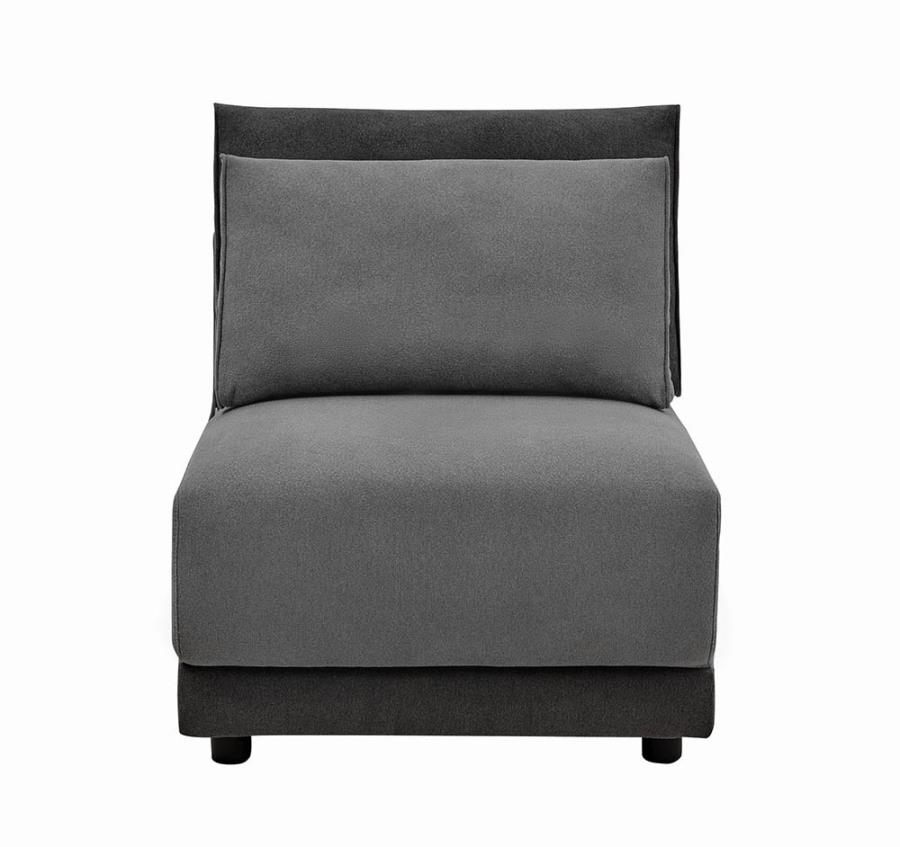Armless Chair Front View Armless Chair Front View