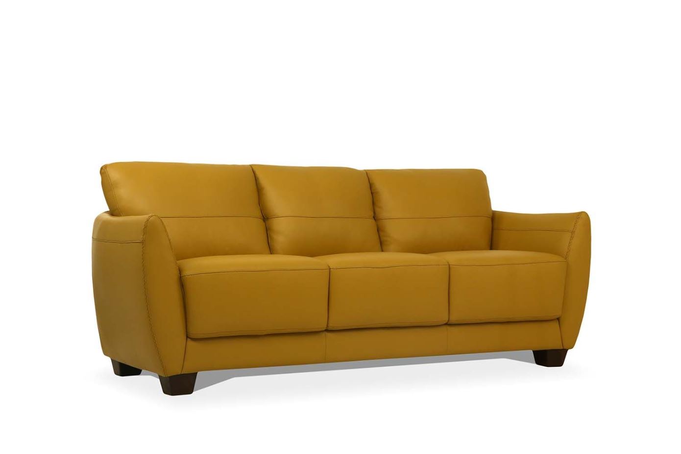 Sofa - Mustard Leather 