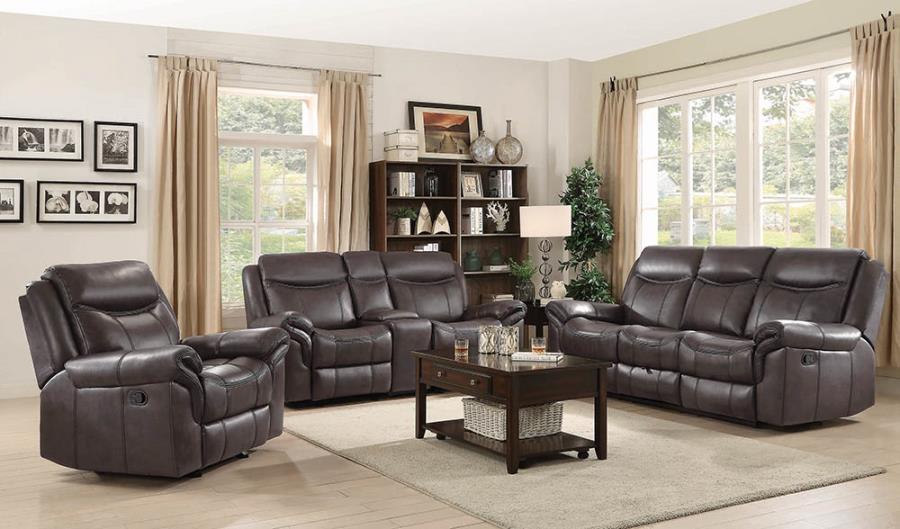 Cocoa Complete Power Motion Reclining Sofa Set