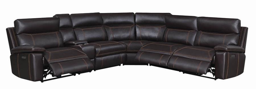 Complete 6-piece Sectional Sofa Recliners