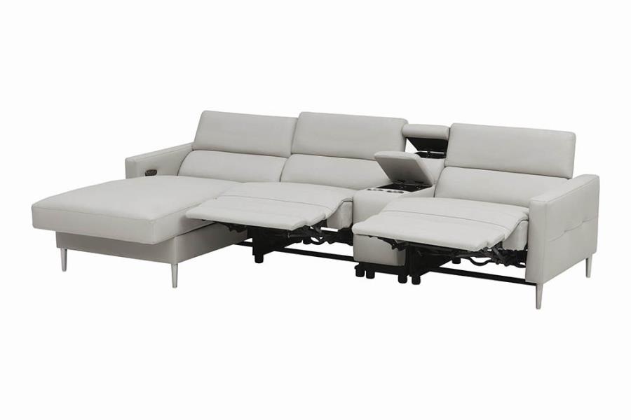 Complete 4-piece Sectional Sofa Recliners