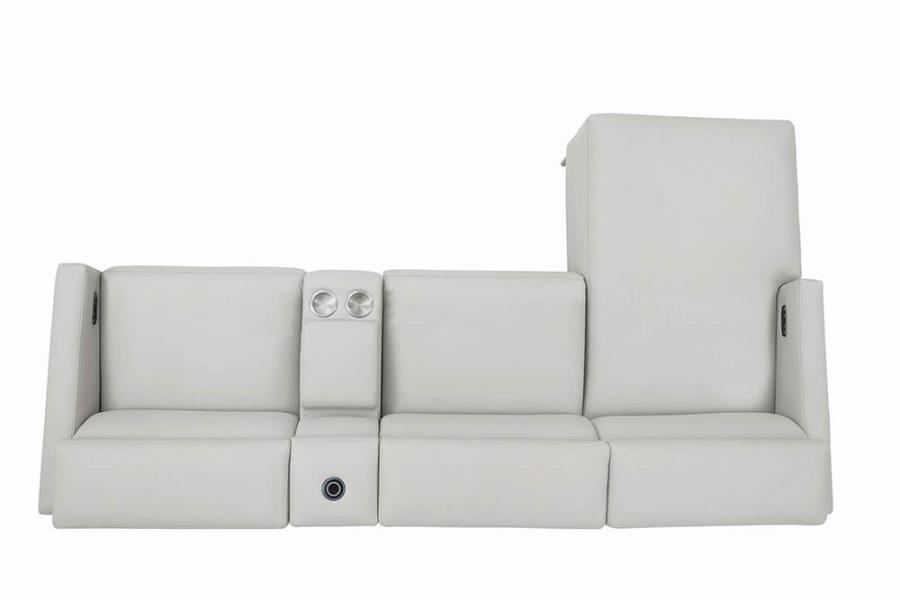 Complete 4-piece Sectional Sofa Top View