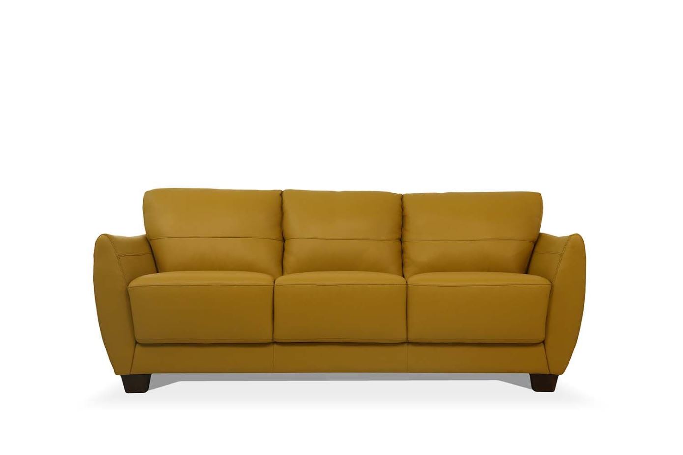 Sofa - Mustard Leather 