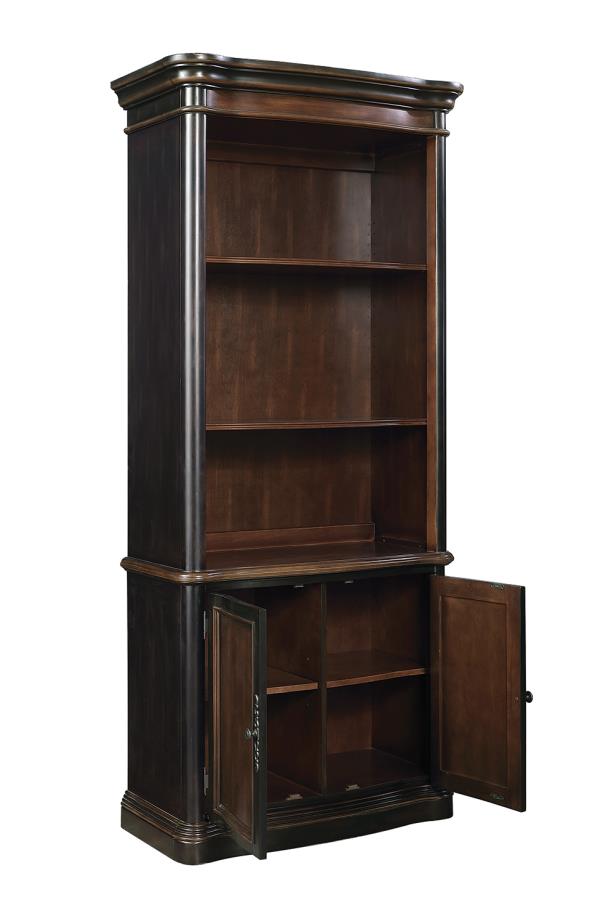 Bookcase with Cabinet Opened Bookcase with Cabinet Opened