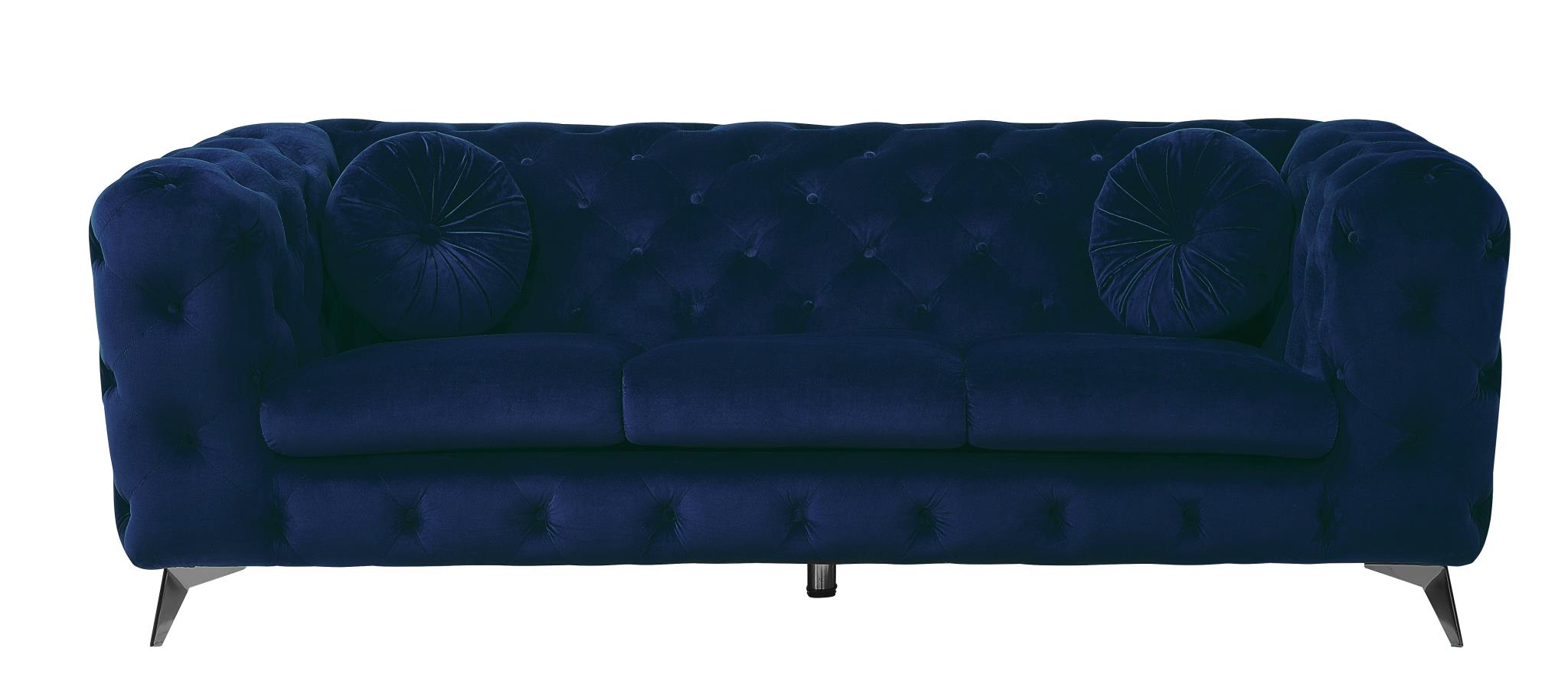 Blue Sofa Front