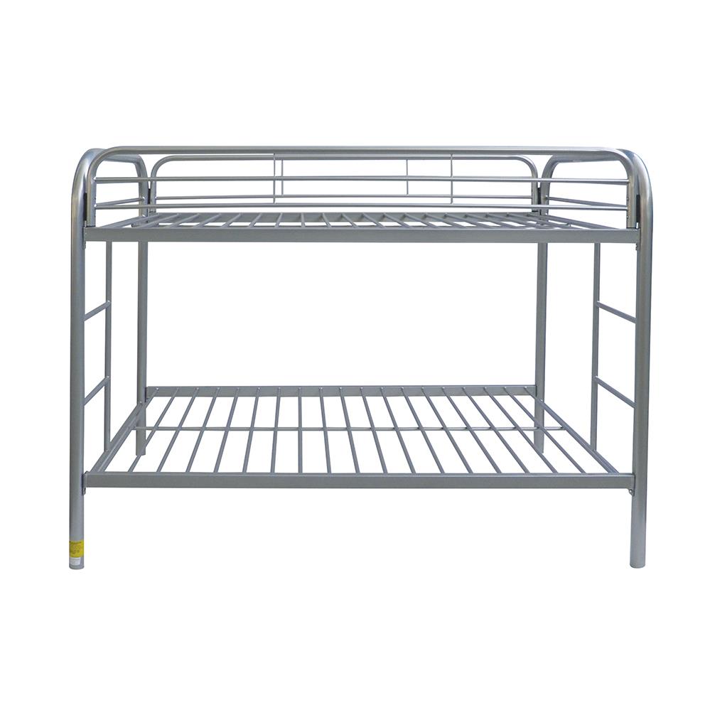 Silver Twin/Twin Bunk Bed Front