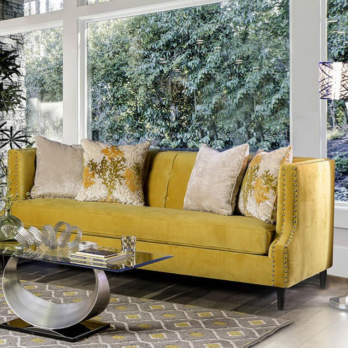 Royal Yellow Sofa