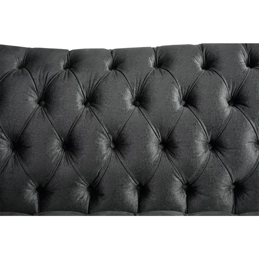 Sofa and Loveseat Button Tufted Backrest