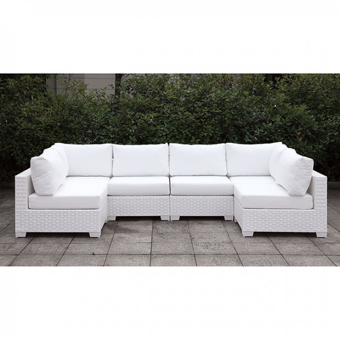 Complete Patio U-Sectional Sofa Set