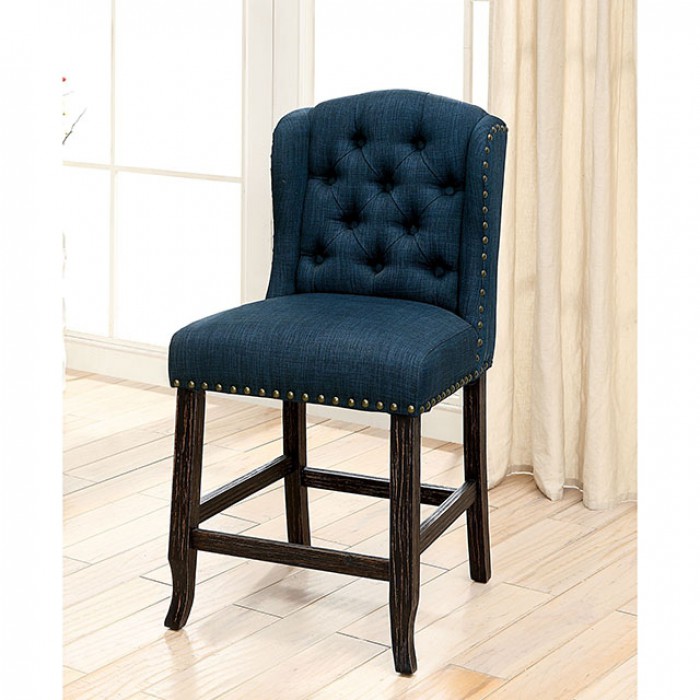 Blue Counter Height Chair