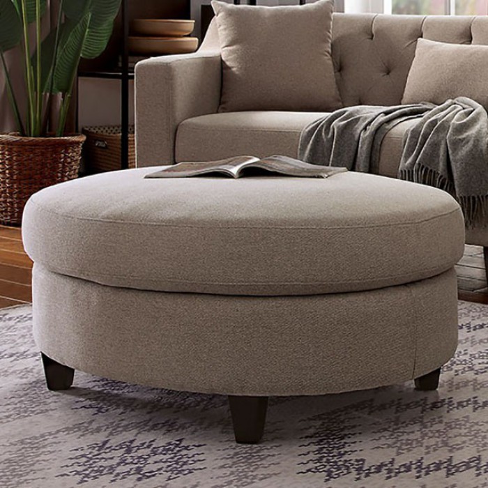 Taupe Ottoman Taupe Ottoman