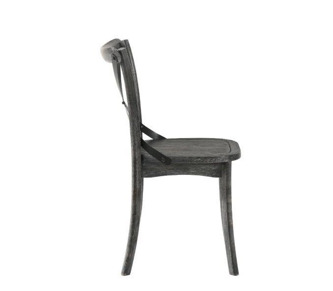 Rustic Gray Chair