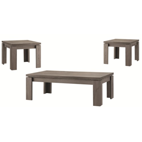 Weathered Grey Table Set