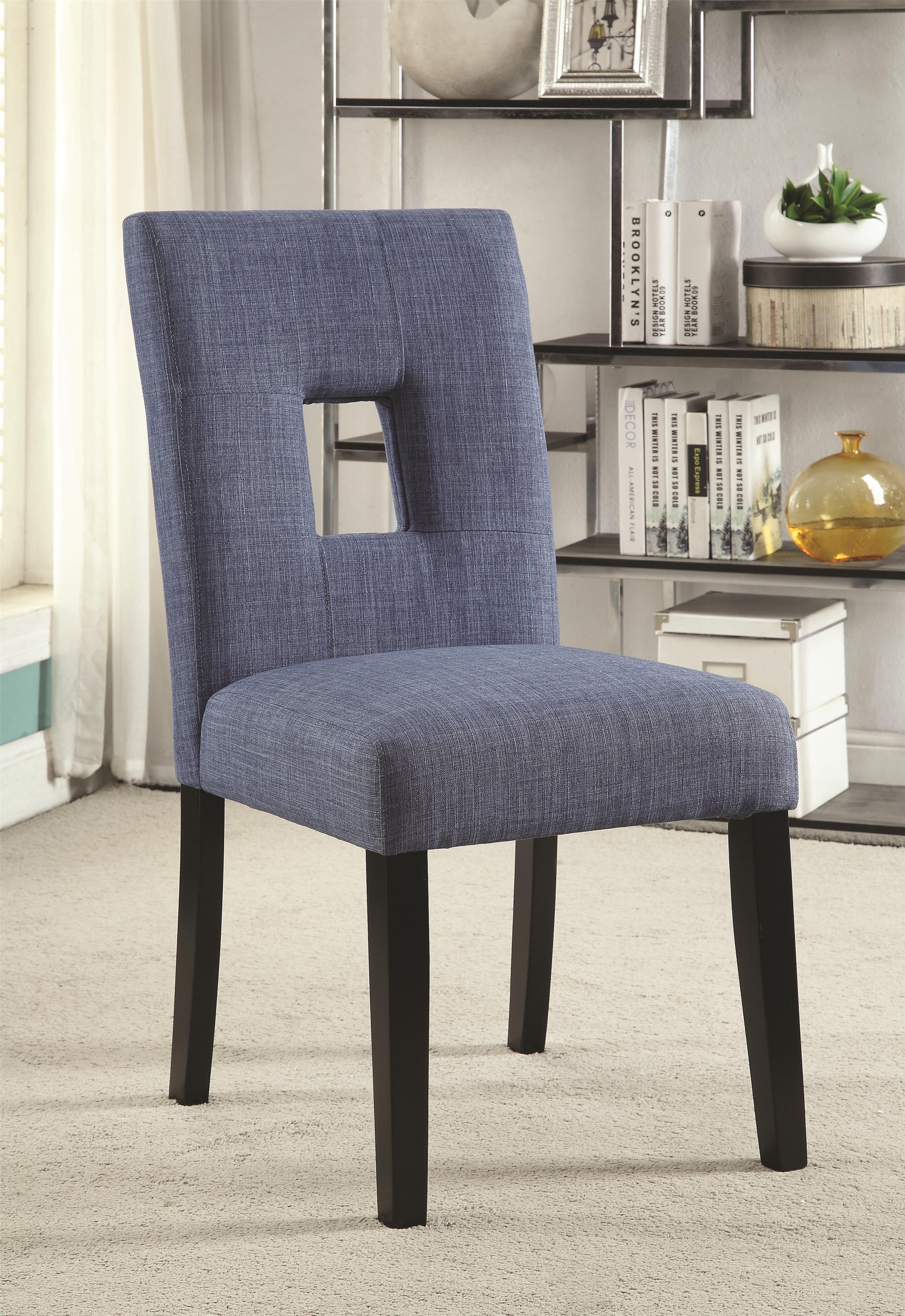 Blue Side Chair