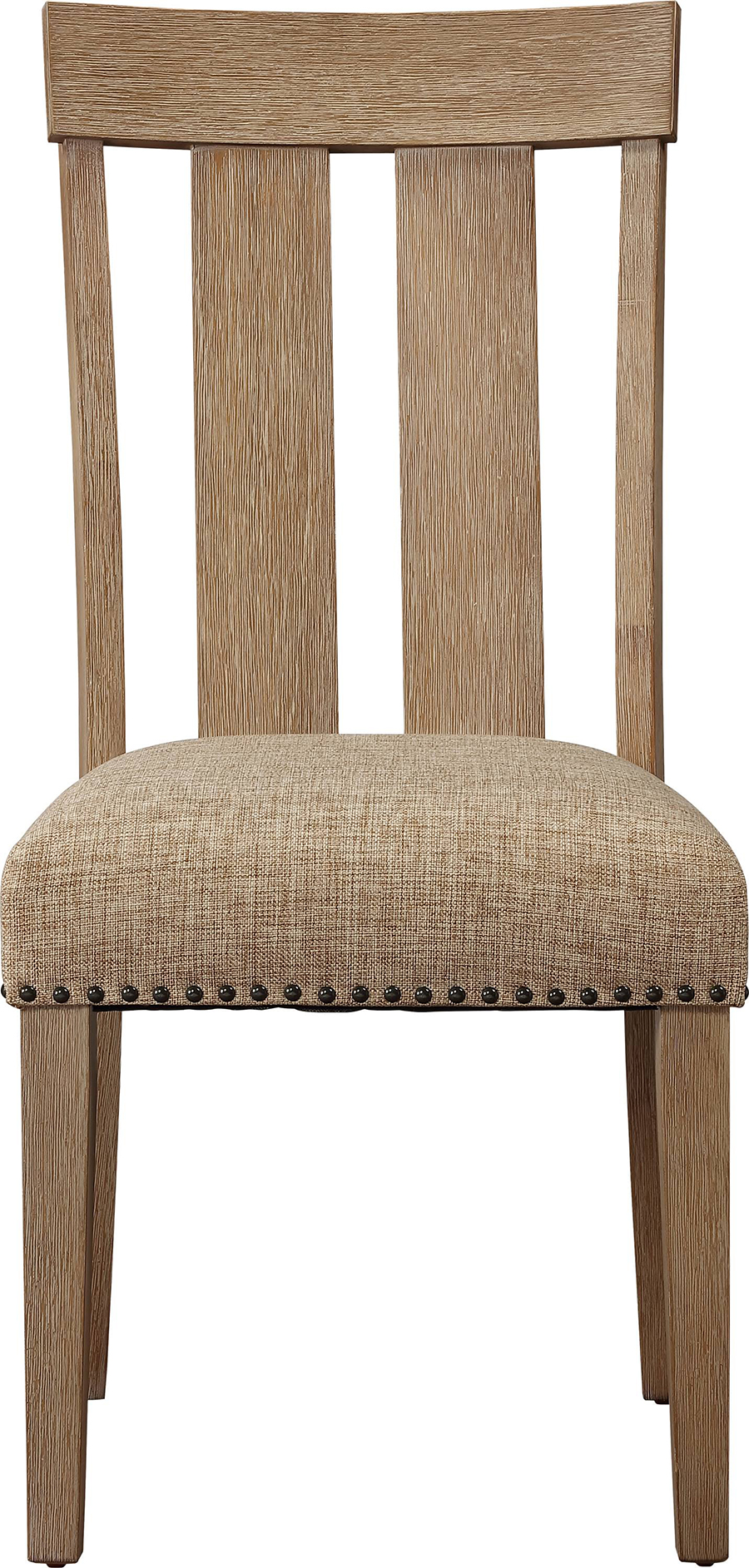 Slatted Back Side Chair Front