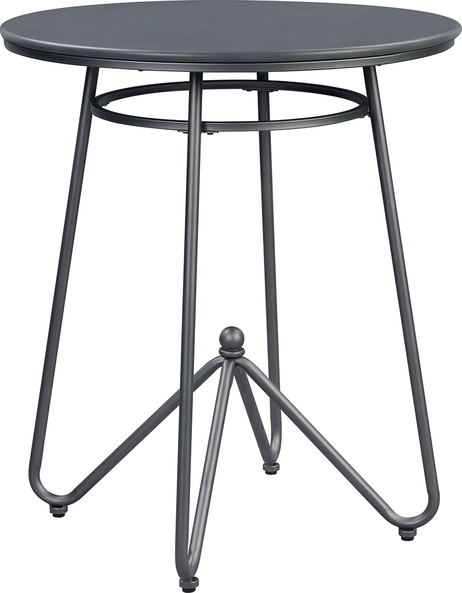 Nimai Complete 3 Piece Gray Oak Counter Height Table Set