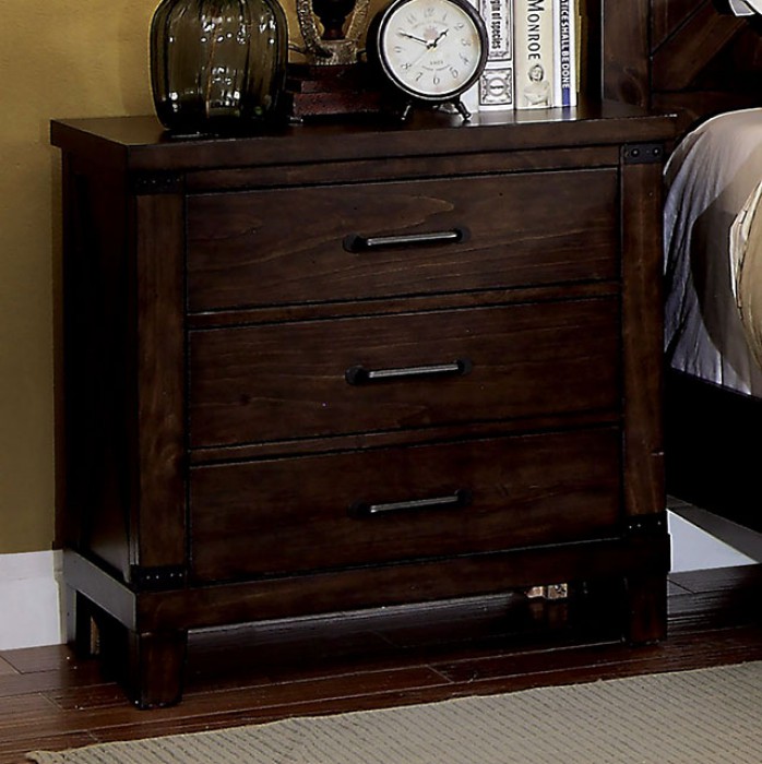 Bianca Dark Walnut Nightstand   Cm7734n Z 